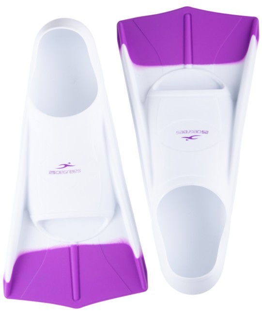 Ласты тренировочные 25DEGREES Pooljet White/Purple, L (2107326)