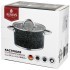Кастрюля agness со стеклянной крышкой, нерж.сталь, серия black marble 2,5л 18х10,5см Agness (937-306)