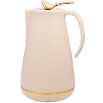 Термос со стеклянной колбой, 950 мл, крышка с клапаном Agness (734-200)