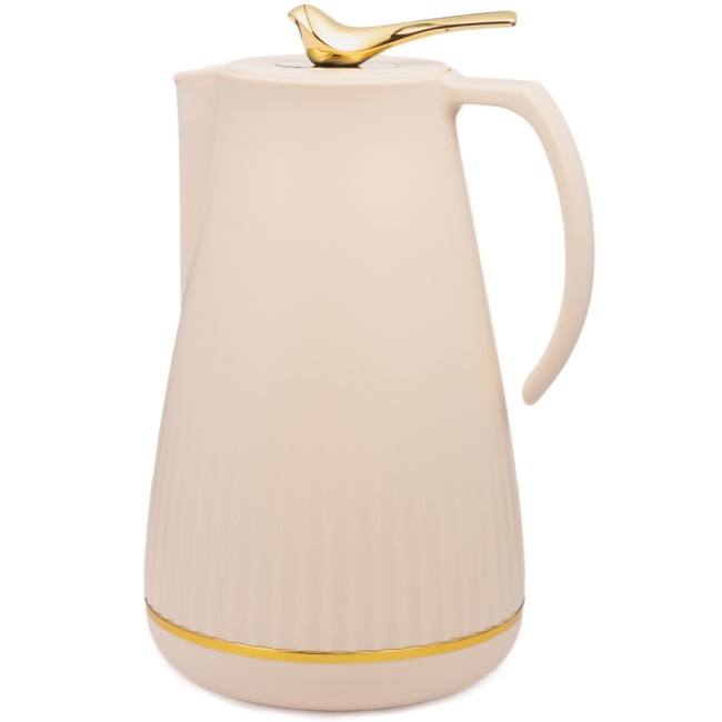 Термос со стеклянной колбой, 950 мл, крышка с клапаном Agness (734-200)