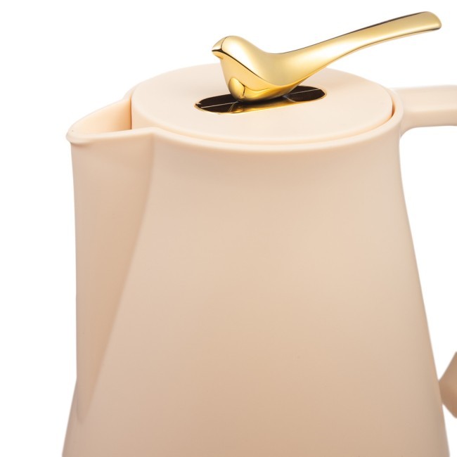 Термос со стеклянной колбой, 950 мл, крышка с клапаном Agness (734-200)