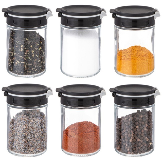 Набор емкостей для специй 6шт 200мл agness Agness (671-104)