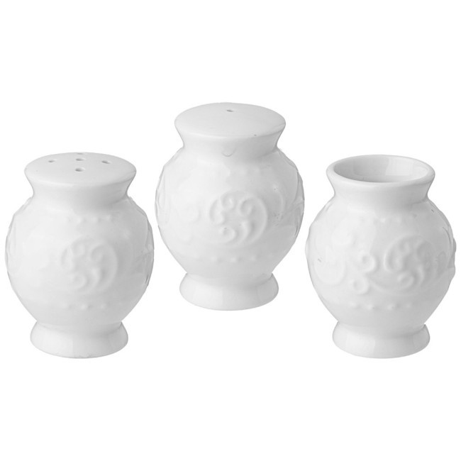Набор для специй lefard "floral" 3 пр. 5,5*6 см Lefard (425-083)