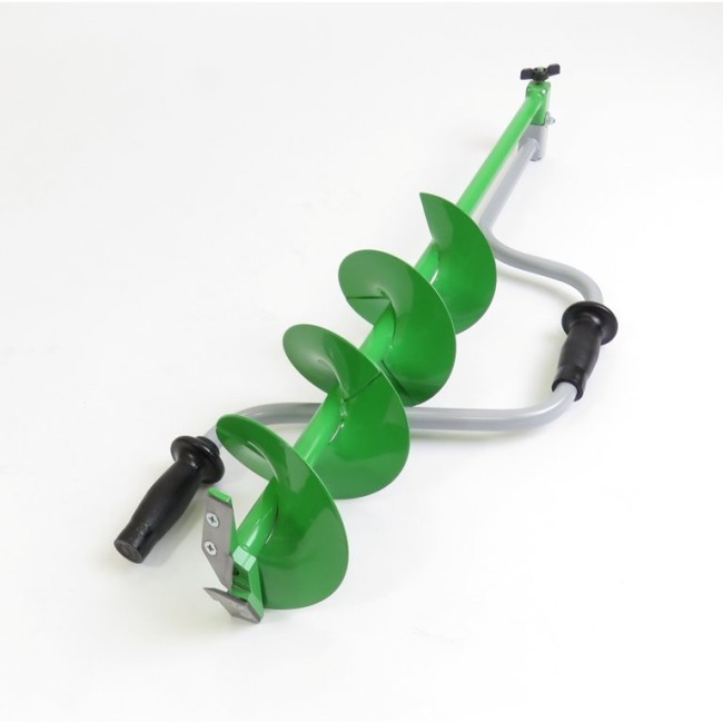 Ледобур Helios HS-130D (диаметр 130 мм) двуручный, левый, полукруглые ножи (52610) Ледобур Helios HS-130D (диаметр 130 мм) двуручный, левый, полукруглые ножи (52610)