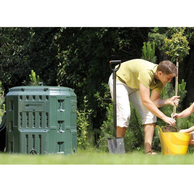 Компостер садовый Prosperplast Compothermo 340 л зеленый (55139) Компостер садовый Prosperplast Compothermo 340 л зеленый (55139)