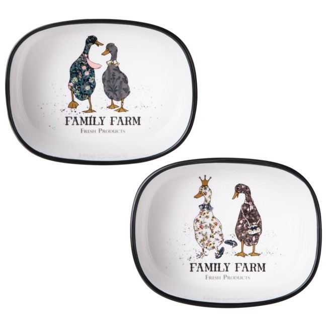 Набор форм на метал.подставке lefard "family farm" 2 шт. 28,5*16*8,5 cm LEFARD (263-1422)