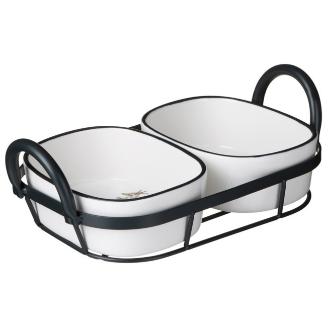 Набор форм на метал.подставке lefard "family farm" 2 шт. 28,5*16*8,5 cm LEFARD (263-1422)