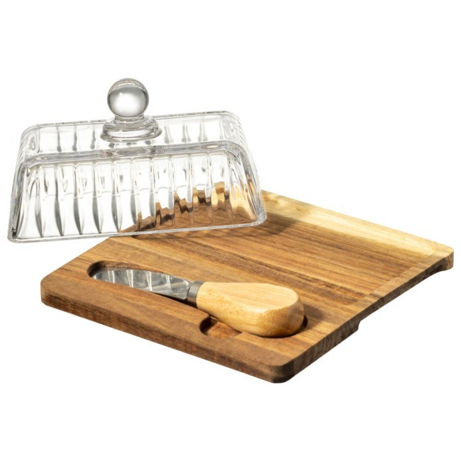 Масленка "nature" с ножом 13,5*8,5*7 см Lefard (691-169)