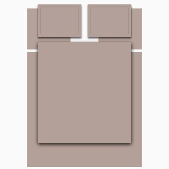 Кпб,king size,"solid" капучино, сатин, хлопок 100%,п.240х260-1шт,пр.260х260-1шт,н.50х70-2шт/70х70-2ш Lefard (989-004-18)