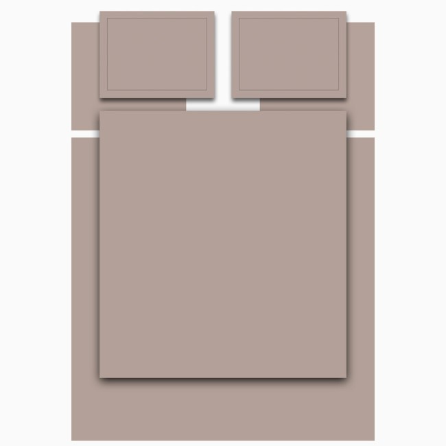 Кпб,king size,"solid" капучино, сатин, хлопок 100%,п.240х260-1шт,пр.260х260-1шт,н.50х70-2шт/70х70-2ш Lefard (989-004-18)