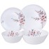 Набор столовый agness flower symphony 19пр: 24см/21,5см/15см /19см Agness (598-077)