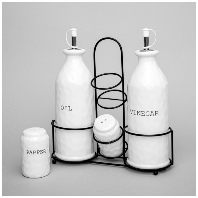 Набор емкостей для масла/уксуса и специй коллекция "kitchen" на подставке 5 пр. 8*20,5 см / 5*8 см Lefard (157-243) Набор емкостей для масла/уксуса и специй коллекция "kitchen" на подставке 5 пр. 8*20,5 см / 5*8 см Lefard (157-243)