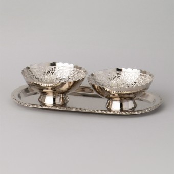 Набор для сервировки на подносе 8.5x3.5 см Lefard (733-152)