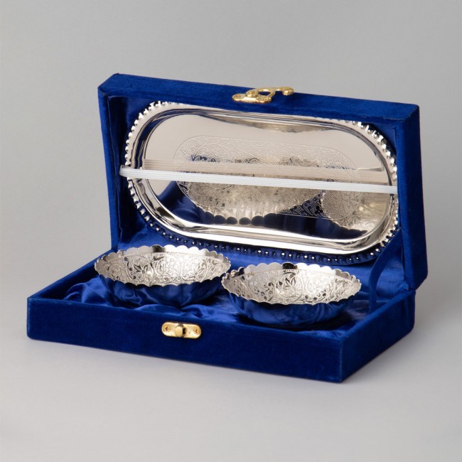 Набор для сервировки на подносе 8.5x3.5 см Lefard (733-152)