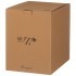 Ваза bronco "nova" brown 16,5х26,5 см Bronco (698-106)