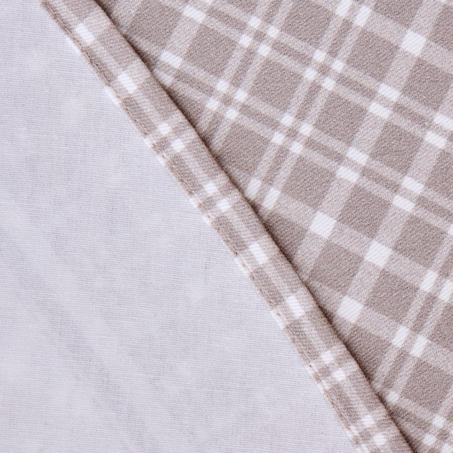 Скатерть "family farm" круглая 190 см , 100% хлопок, клетка , твил, пропитка Lefard (850-748-22)