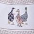 Скатерть "family farm" круглая 190 см , 100% хлопок, клетка , твил, пропитка SANTALINO (850-748-22)
