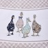 Скатерть "family farm" круглая 190 см , 100% хлопок, клетка , твил, пропитка SANTALINO (850-748-22)