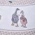 Скатерть "family farm" круглая 190 см , 100% хлопок, клетка , твил, пропитка SANTALINO (850-748-22)