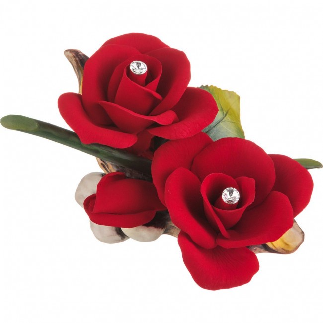 Изделие декоративное "розы" длина=16 см.высота=10 см. NAPOLEON (303-108)