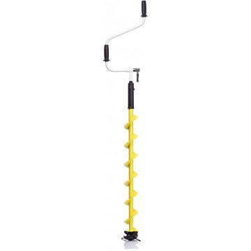 Ледобур Iceberg Siberia 110R-1600 v3.0 (диаметр 110 мм) двуручный, правый, полукруглые ножи (67151)