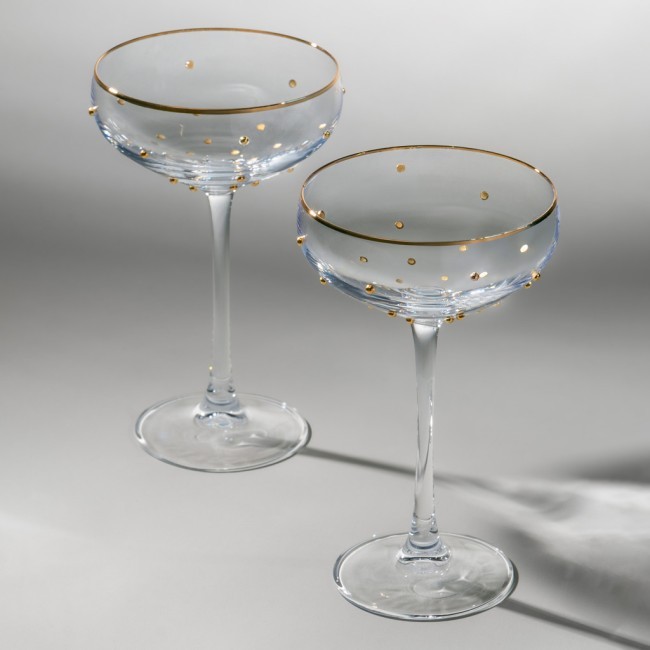 Набор креманок "goldy" из 2 шт. 270 мл Lefard (685-112) Набор креманок "goldy" из 2 шт. 270 мл Lefard (685-112)