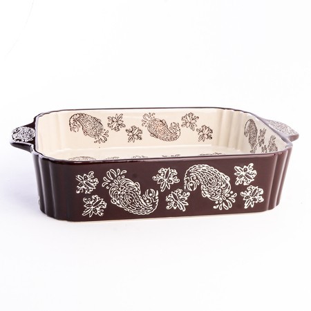 Форма для запекания 1,6 л керамика LR (60344) Форма для запекания 1,6 л керамика LR (60344)