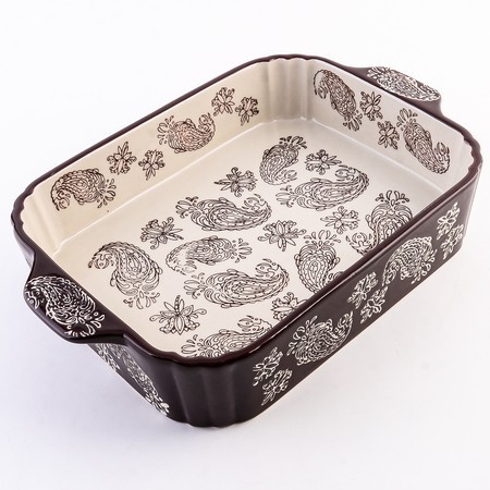 Форма для запекания 1,6 л керамика LR (60344) Форма для запекания 1,6 л керамика LR (60344)