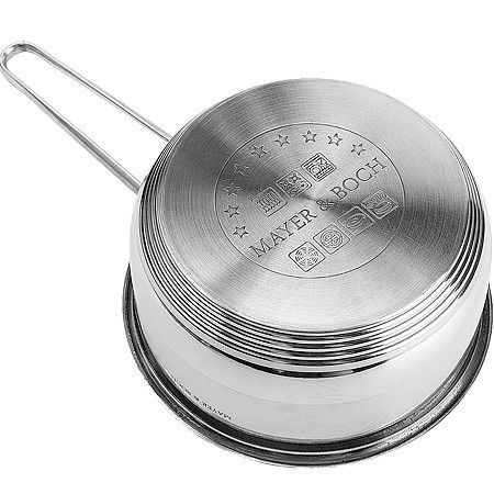 Сотейник с крышкой 1,4л 16 см нерж/ст Mayer&Boch (30975) Сотейник с крышкой 1,4л 16 см нерж/ст Mayer&Boch (30975)