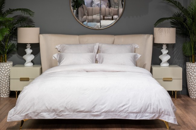 Комплект постельного белья Лоренцо,сатин 400TC,белый, 145*210-1шт,50*70-2шт (TT-00014766) Комплект постельного белья Лоренцо,сатин 400TC,белый, 145*210-1шт,50*70-2шт (TT-00014766)