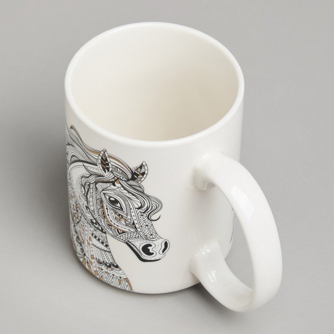 Кружка lefard "лошадь" 500мл 13,8*8,7*11,7см Lefard (97-760)