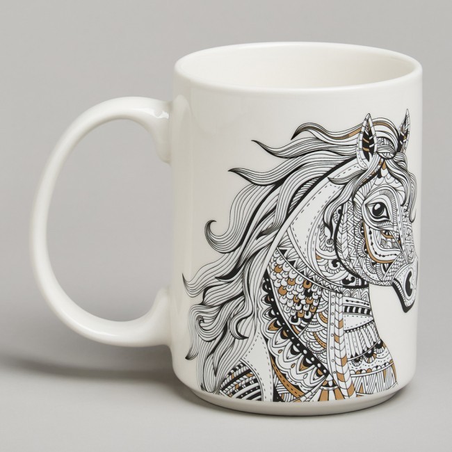 Кружка lefard "лошадь" 500мл 13,8*8,7*11,7см Lefard (97-760)