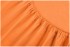 Простыня с резинкой 200х200х30 см хлопок 100%,оранжевый, сатин SANTALINO (985-502)