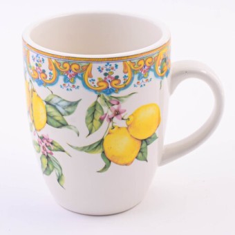 Кружка 310мл Лимонный праздник доломит LR (60160) Кружка 310мл Лимонный праздник доломит LR (60160)