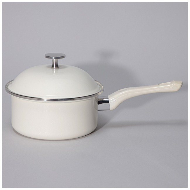Ковш agness эмалированный с эмалирвоанной крышкой серия "charm", 1,5л, 18х8см Agness (934-597) Ковш agness эмалированный с эмалирвоанной крышкой серия "charm", 1,5л, 18х8см Agness (934-597)