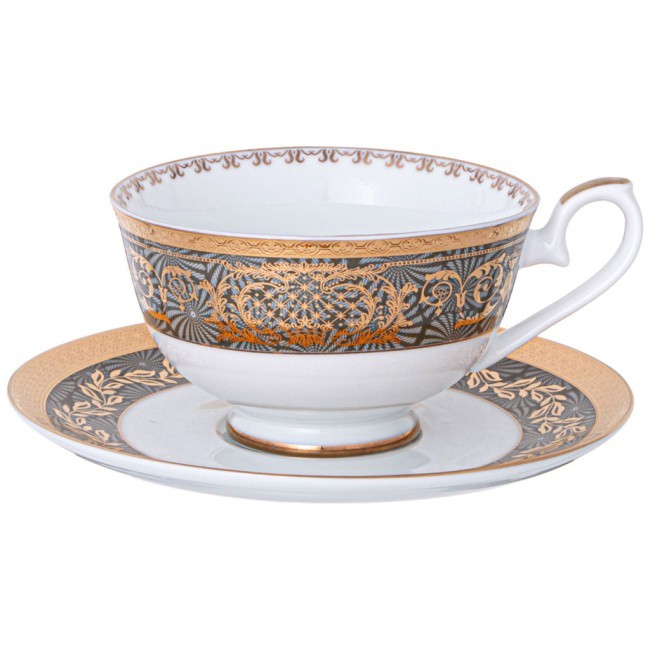 Чайный сервиз lefard "праздничный" hа 6 пер. 14 пр. 1300/250/270 мл Lefard (770-212)