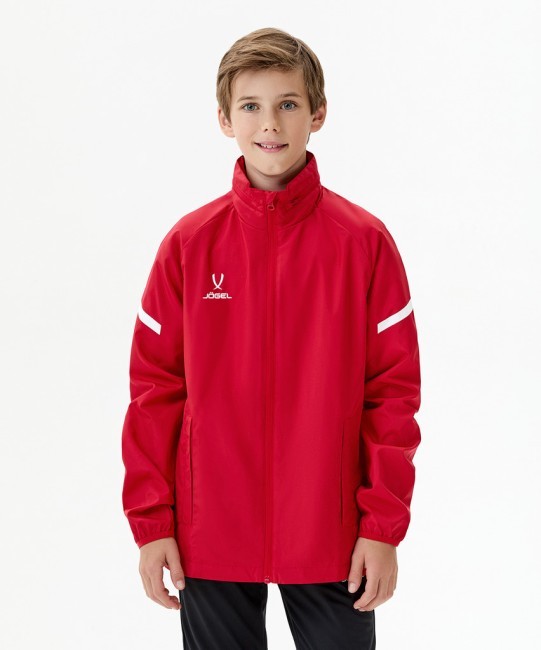 Куртка ветрозащитная JOGEL CAMP 2 Rain Jacket, красный, детский (2114606)