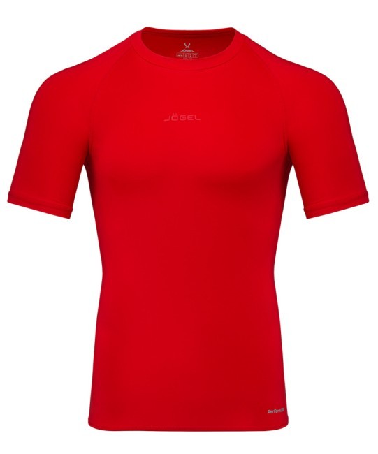 Футболка компрессионная JOGEL PerFormDRY Baselayer Tee SS 2, красный (2110062)
