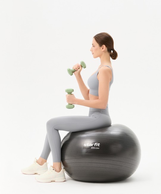 Гантель виниловая STARFIT DB-106 2,5 кг, оливковый (2119188) Гантель виниловая STARFIT DB-106 2,5 кг, оливковый (2119188)