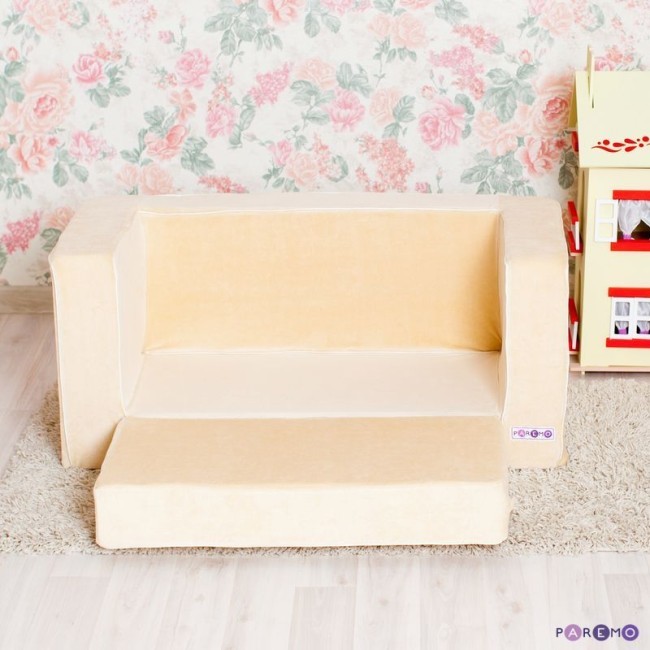 Раскладной бескаркасный диванчик серии "Классик", цв. Бежевый (PCR316-07)